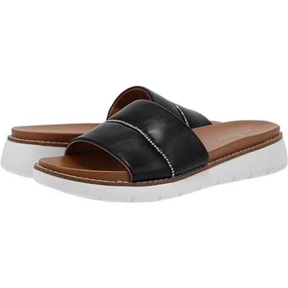 NEW Bandolino Aubree Slip-on Platform Slide Sandals Women's 11 - Picture 1 of 5